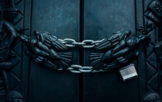 bald eagle door chain lock